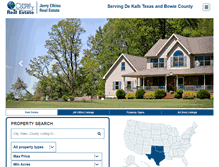 Tablet Screenshot of jerryelkinsrealestate.com